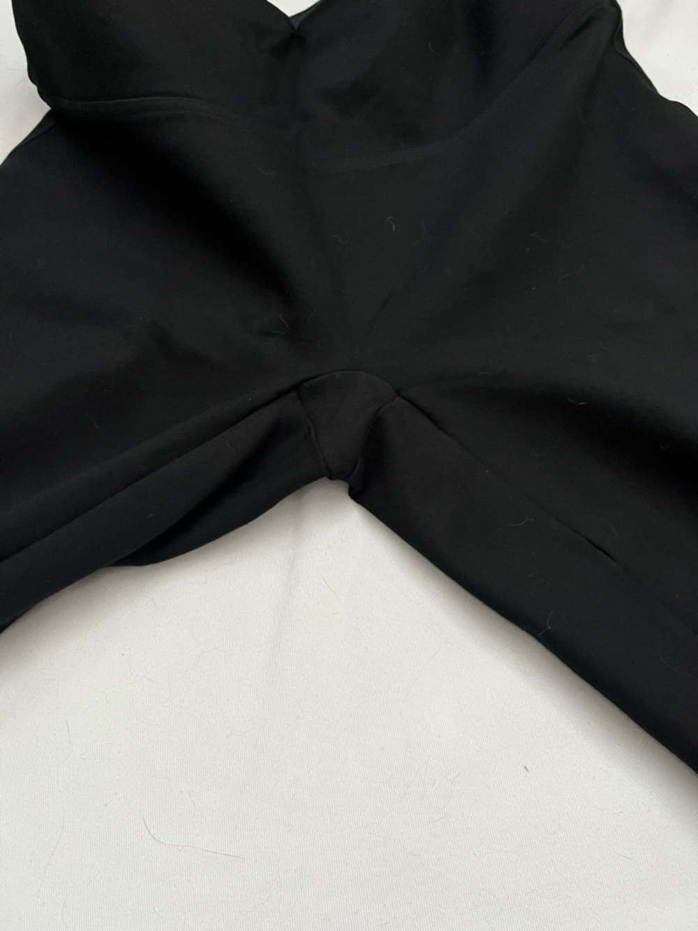 Spanx Ponte Ankle Leggings Black High Rise Shaping 20264R M - Picture 6 of 14